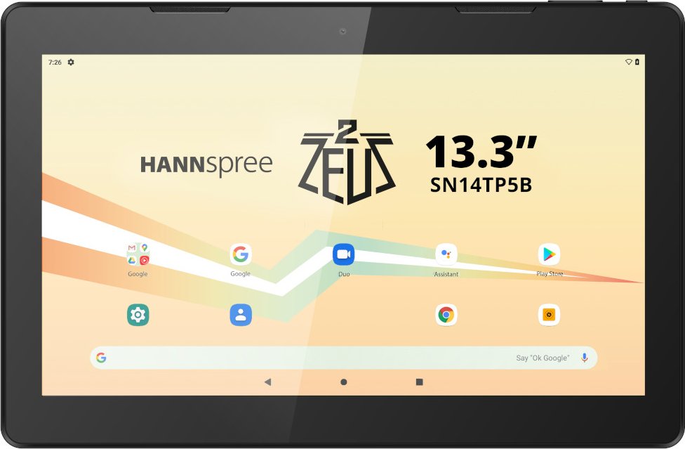 Купить HANNspree Pad Zeus 2 - Tablet - Android 10 - 64 GB eMMC - 33.78 cm (13.3") IPS (1920 x 1080) - USB-Host - microSD-Steckplatz (SN14TP5B) в магазине wardena.ru