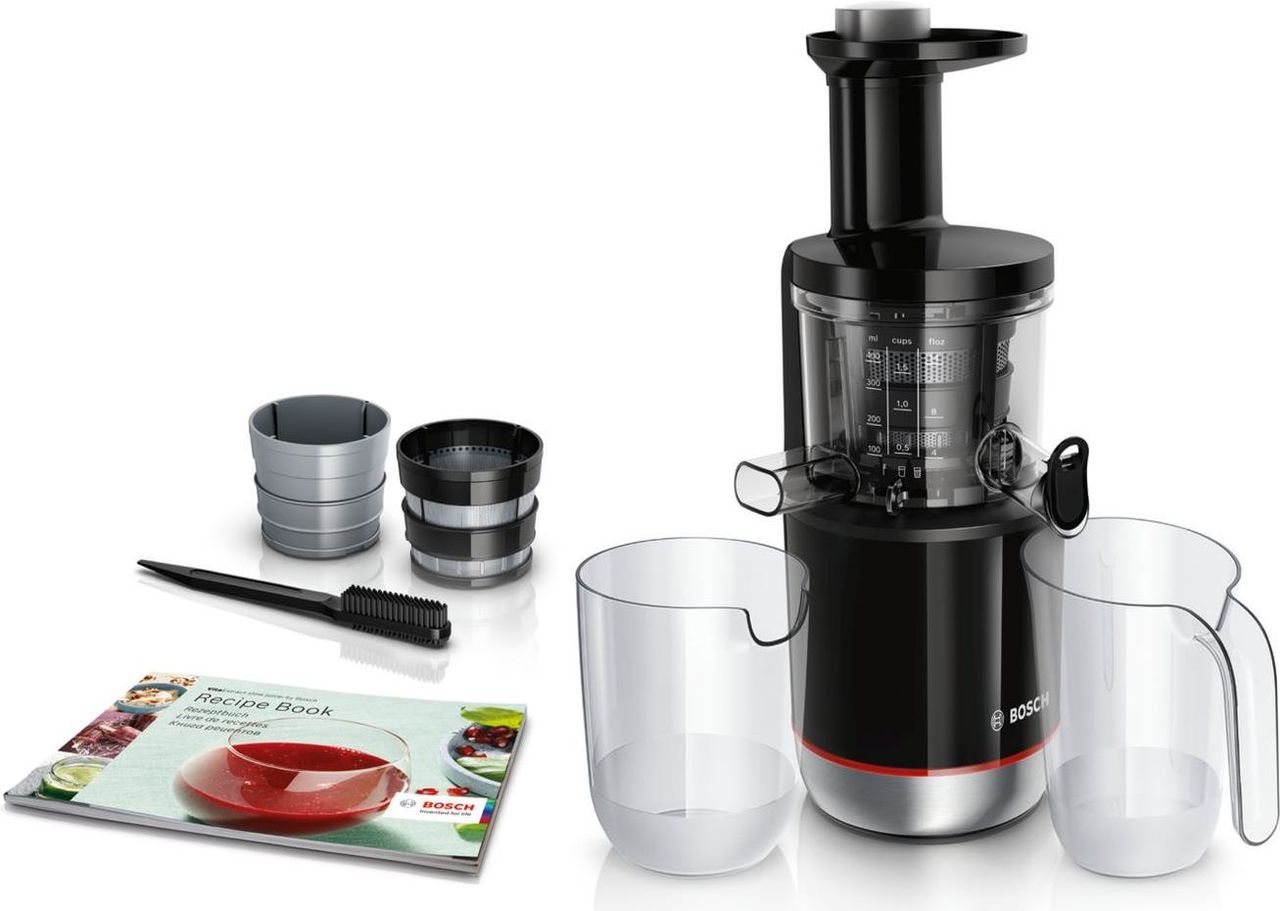 Купить Bosch Haushalt Slow-Entsafter DE-MESM731M 150 W Schwarz, Silber (matt) в магазине wardena.ru