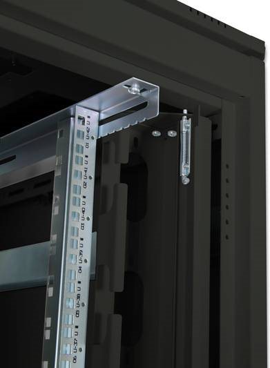 Купить Digitus Unique DN-19 42U-8/10-B-1 - Schrank - Schwarz, RAL 9005 - 42U - 48,3 cm (19") (DN-19 42U-8/10-B-1) в магазине wardena.ru