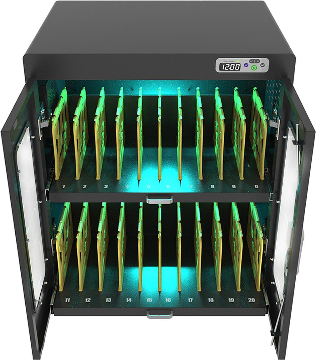 Купить Alcasa Good Connections ANTARES N20E Schrank zur Verwaltung tragbarer Geräte Schwarz (PCT03-B20S) в магазине wardena.ru