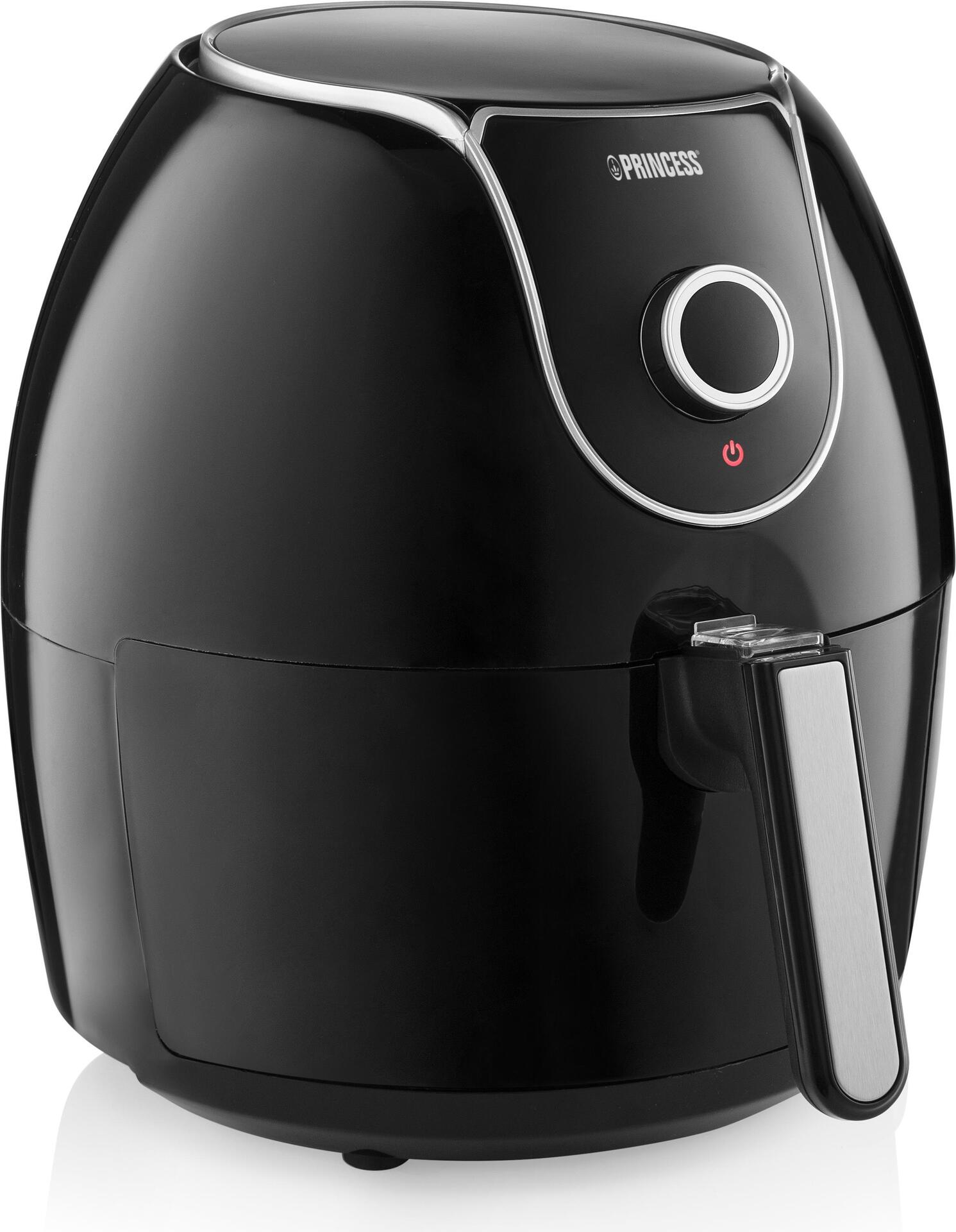 Купить Princess 182055 XXL Heißluftfritteuse/Aerofryer (1700 Watt, mit digitalem Display und manueller Regelung, ohne ÖL, einfach zu reinigen, 5,2 Liter Fassungsvermögen) (01.182055.01.001) в магазине wardena.ru