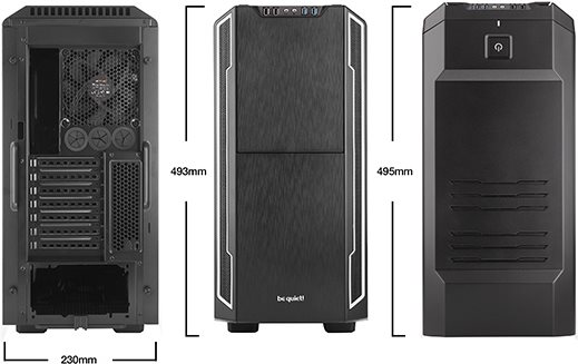 Купить be quiet! Silent Base 600 - Tower - ATX - keine Spannungsversorgung - Silber - USB/Audio (BG007) в магазине wardena.ru