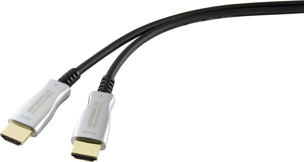 Купить SpeaKa Professional SP-9019356 HDMI-Kabel 50 m HDMI Typ A (Standard) Schwarz (SP-9019356) в магазине wardena.ru