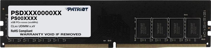 Купить Patriot Signature Line - DDR4 - 16 GB - DIMM 288-PIN - 3200 MHz / PC4-25600 - CL22 - 1.2 V - ungepuffert - non-ECC (PSD416G320081) в магазине wardena.ru