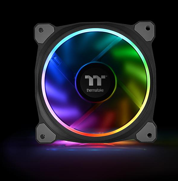 Купить Thermaltake Riing PLUS 12 LED RGB Radiator Fan TT - Premium Edition - Gehäuselüfter - 120 mm (Packung mit 5) (CL-F054-PL12SW-A) в магазине wardena.ru