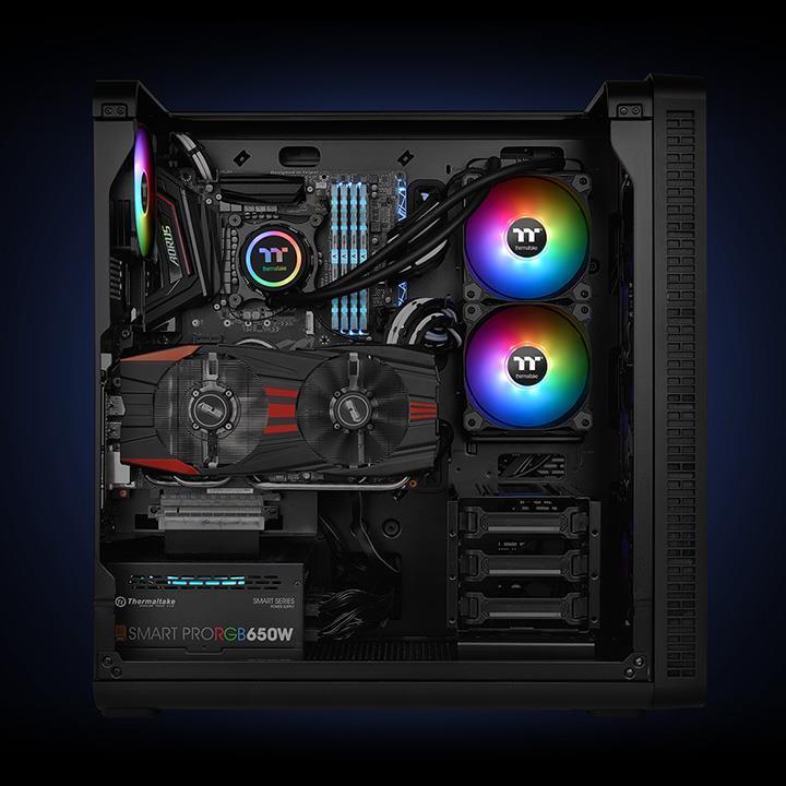 Купить Thermaltake Water 3.0 240 - ARGB Sync Edition - Prozessor-Flüssigkeitskühlsystem - (für: LGA1156, AM2, AM2+, LGA1366, AM3, LGA1155, AM3+, LGA2011, FM1, FM2, LGA1150, LGA2011-3, LGA1151, AM4, LGA2066) - Kupfer - 120 mm (C (CL-W233-PL12SW-A) в магазине wardena.ru
