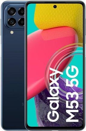 Купить Samsung Galaxy M53 5G 17 cm (6.7" ) Hybride Dual-SIM USB Typ-C 6 GB 128 GB 5000 mAh Blau (SM-M536BZBDEUB) в магазине wardena.ru