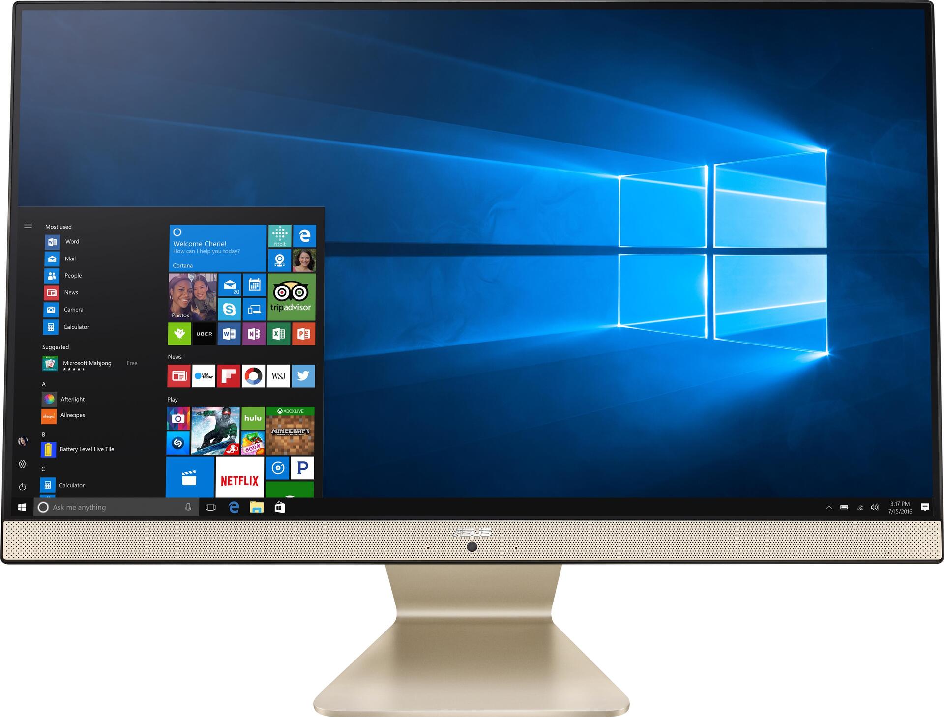 Купить ASUS Vivo AiO V241EAK - All-in-One (Komplettlösung) - Core i3 1115G4 / 3 GHz - RAM 8 GB - SSD 256 GB - UHD Graphics - GigE - WLAN: 802.11a/b/g/n/ac, Bluetooth 5.0 - Win 10 Pro 64-Bit - Monitor: LED 60.5 cm (23.8") 1920 x (90PT02T2-M07910) в магазине wardena.ru