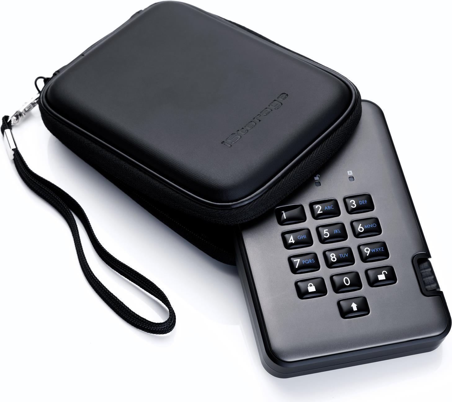 Купить iStorage diskAshur PRO² SSD - SSD - verschlüsselt - 512 GB - extern (tragbar) - USB 3.1 - FIPS 140-2 Level 3, FIPS 197, 256-bit SHA, 256-bit AES-XTS - TAA-konform (IS-DAP2-256-SSD-512-C-X) в магазине wardena.ru