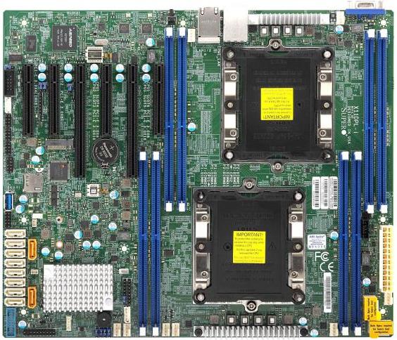 Купить Super Micro SUPERMICRO X11DPL-I - Motherboard - ATX - Socket P - 2 Unterstützte CPUs - C621 - USB3.0 - 2 x Gigabit LAN - Onboard-Grafik (MBD-X11DPL-I-O) в магазине wardena.ru
