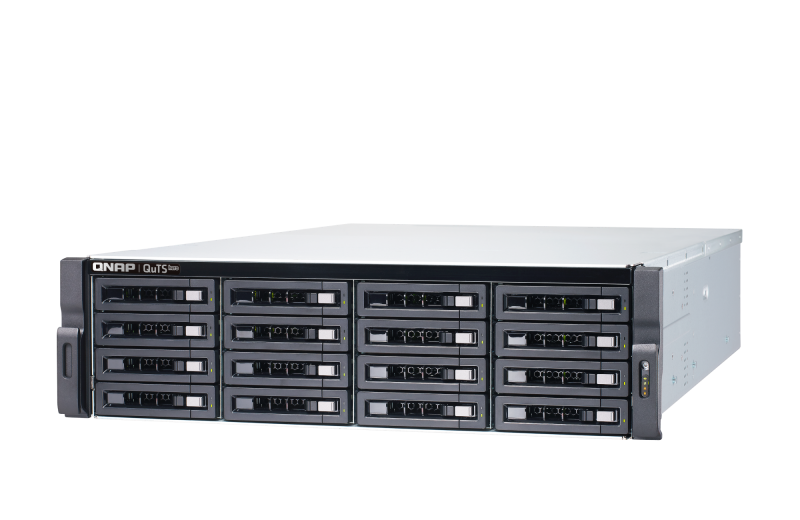 Купить QNAP TS-H1677XU-RP - NAS-Server - 16 Schächte - Rack - einbaufähig - SATA 6Gb/s - RAID 0, 1, 5, 6, 10, 50, JBOD, 5 Hot Spare, 6 Hot Spare, 60, 10-Hot-Spare, RAID TP - RAM 32 GB - Gigabit Ethernet / 10 Gigabit Ethernet - (TS-H1677XU-RP-3700X-32G) в магазине wardena.ru