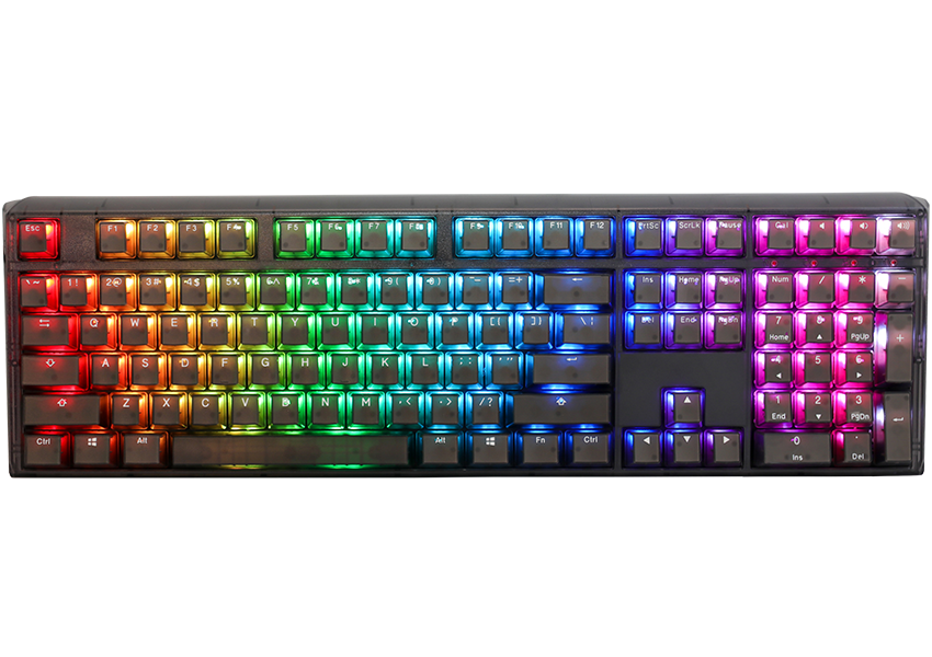Купить Ducky One 3 Aura Black Gaming Tastatur, RGB LED - MX-Blue (US) (DKON2108ST-CUSPDABAAAC1) в магазине wardena.ru