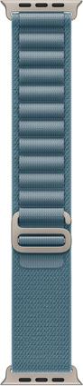 Купить Apple 49mm Light Blue Alpine Loop - Medium - Natural Titanium Finish (MFTJ4ZM/A) в магазине wardena.ru
