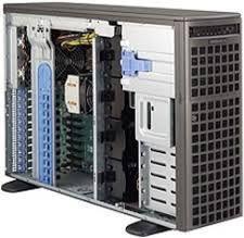 Купить Super Micro Supermicro SC747 BTQ-R2K04B - Tower - 4U - Erweitertes ATX - SATA/SAS - Hot-Swap 2000 Watt - Schwarz (CSE-747BTQ-R2K04B) в магазине wardena.ru