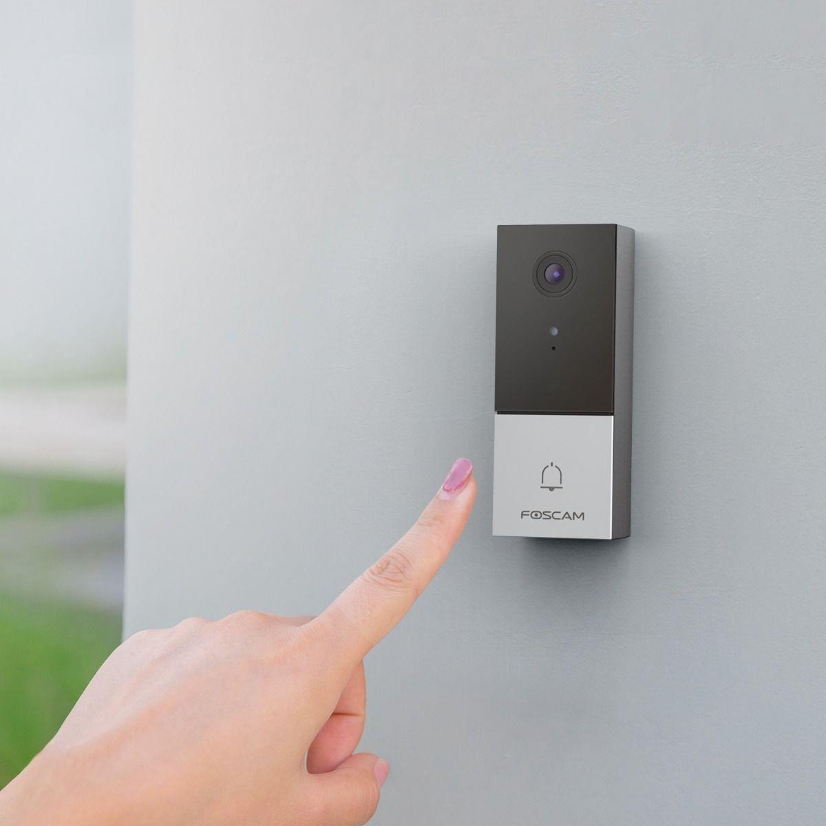 Купить Foscam VD1 - Schwarz - Silber - IP65 - 802.11b,802.11g,Wi-Fi 4 (802.11n),Wi-Fi 5 (802.11ac) - IP?TCP?UDP?SMTP?FTP?RTSP - 4 MP - 2688 x 1520 Pixel (VD1) в магазине wardena.ru