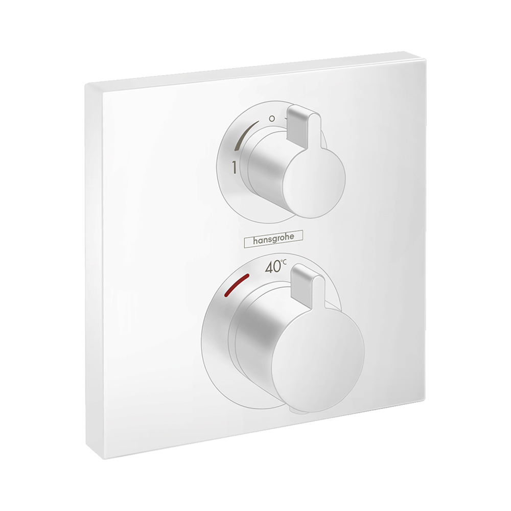 Купить Hansgrohe Ecostat Square Термостат скрытого монтажа для 2 потребителей бронза 15714140 в магазине wardena.ru