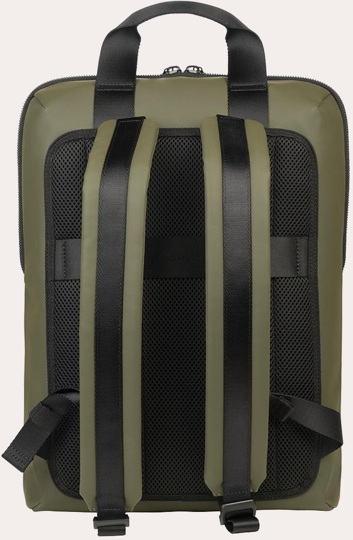 Купить Tucano Gommo 40,6 cm (16") Rucksack Schwarz - Grün (BKGOM15-VM) в магазине wardena.ru