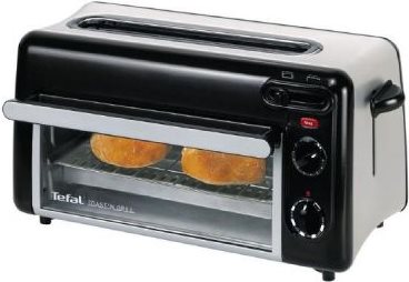 Купить Tefal Toast-Ofen TL 6008 (schwarz/silber) (TL6008) в магазине wardena.ru