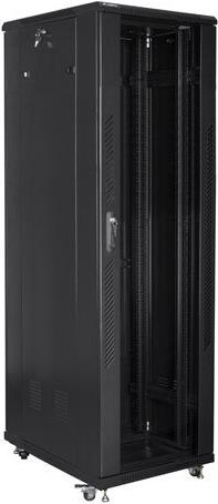 Купить Lanberg FF01-6042-12B Rack 42U Freistehendes Gestell Schwarz (FF01-6042-12B) в магазине wardena.ru