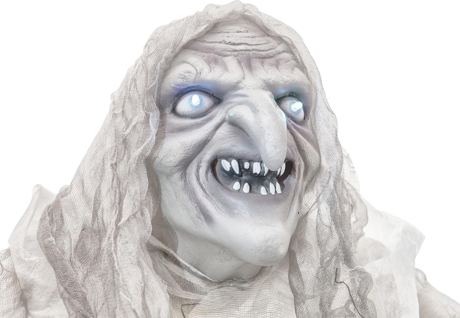 Купить EUROPALMS Halloween Hexe, weiß, 170x50x20cm (83314660) в магазине wardena.ru