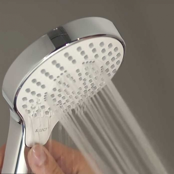 Купить Hansgrohe Croma Select S Showerpipe 280 1jet EcoSmart 9 л/мин с термостатом хром 26794000 в магазине wardena.ru