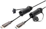Купить DIGITUS - Ultra High Speed - HDMI-Kabel - HDMI Stecker zu HDMI Stecker - 30,0m - Geschützter Hybridkupfer/Faseroptik - Schwarz - halogenfrei, 4K Unterstützung, Active Optical Cable (AOC) (AK-330130-300-S) в магазине wardena.ru