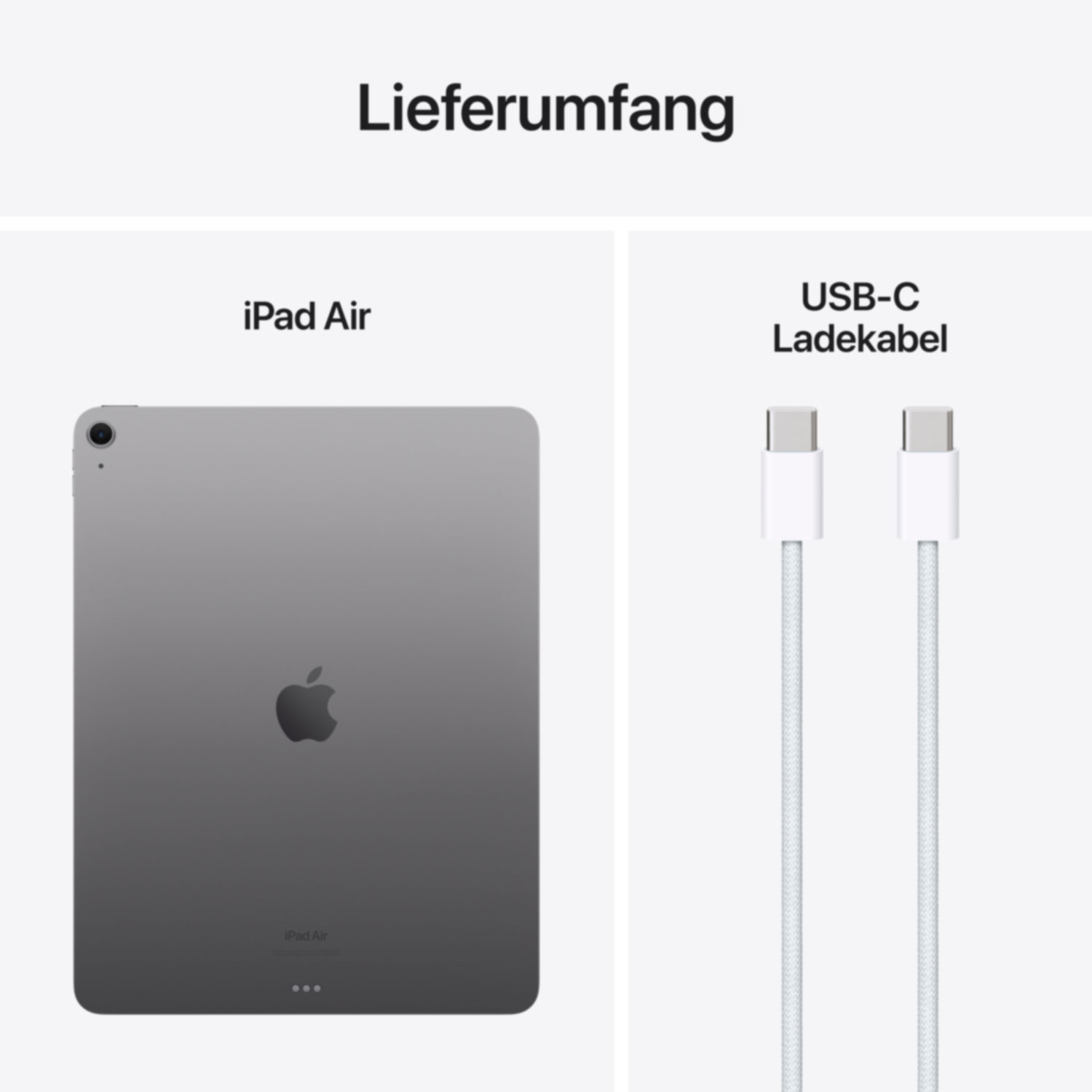 Купить Apple iPad Air (6th Generation) Air Apple M 256 GB 33 cm (13") 8 GB Wi-Fi 6E (802.11ax) iPadOS 17 Grau (MV2D3NF/A) в магазине wardena.ru