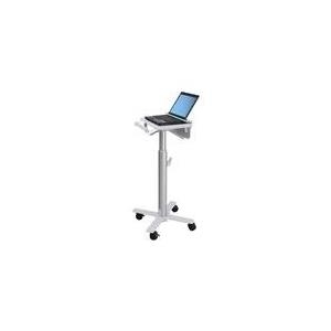 Купить Ergotron StyleView Laptop Cart, SV10 - Wagen für Notebook - medizinisch - Metall - weiß, Aluminium - Bildschirmgröße: bis zu 43,2 cm (bis zu 43,20cm (17")) (SV10-1100-0) в магазине wardena.ru