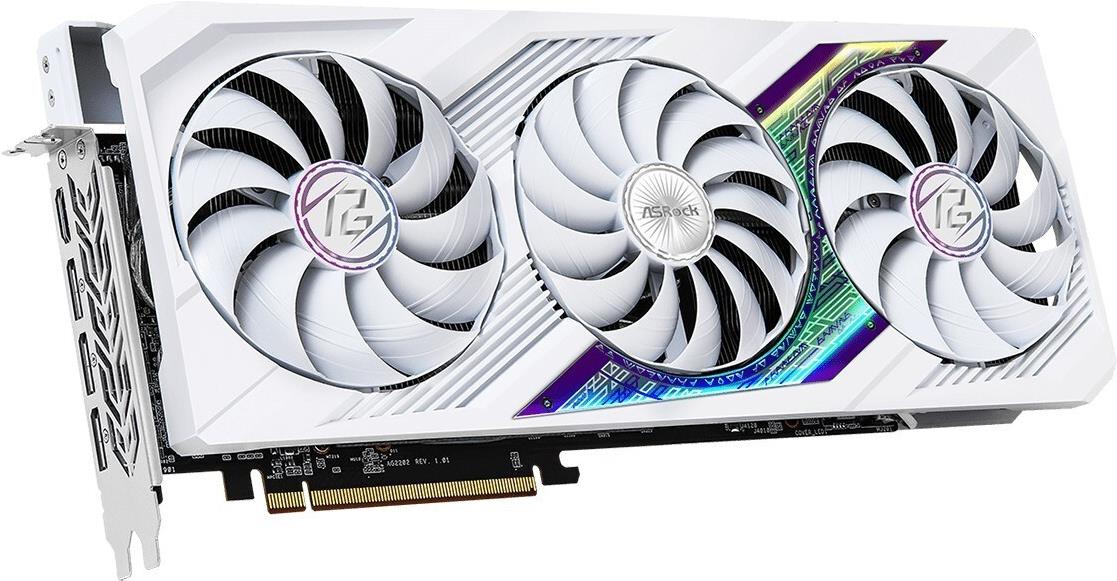 Купить Grafikkarte ASRock RX 7900 XT Phantom Gaming White 20GB OC (RX7900XT PGW 20GO) (90-GA4XZZ-00UANF) в магазине wardena.ru