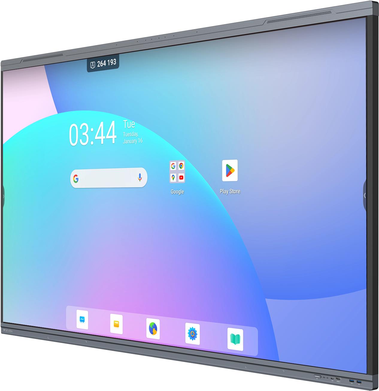 Купить V7 PRO Interaktive Display – 86 Zoll 4K Android 13 Bildschirm 8 GB RAM 64 GB ROM mit 2x 8-W- + 2x 8-W-Lautsprechern - inklusive Wandhalterung (IFP8603-V7PRO) в магазине wardena.ru