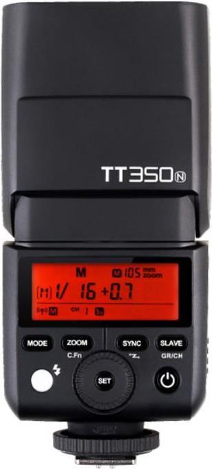Купить Godox TT350N Kompaktes Blitzlicht Schwarz (TT350N) в магазине wardena.ru