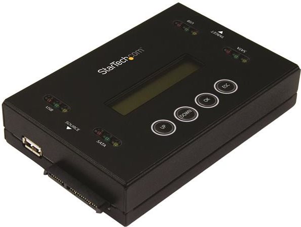 Купить StarTech.com Laufwerks Duplizierer und Löscher für USB Sticks und 2,5 / 3.5" SATA Laufwerke - 1:1 duplizierung plus Cross-interface - Festplatte / USB-Drive-Duplikator - 1 Schächte (Serial ATA-600 / USB) (SU2DUPERA11) в магазине wardena.ru