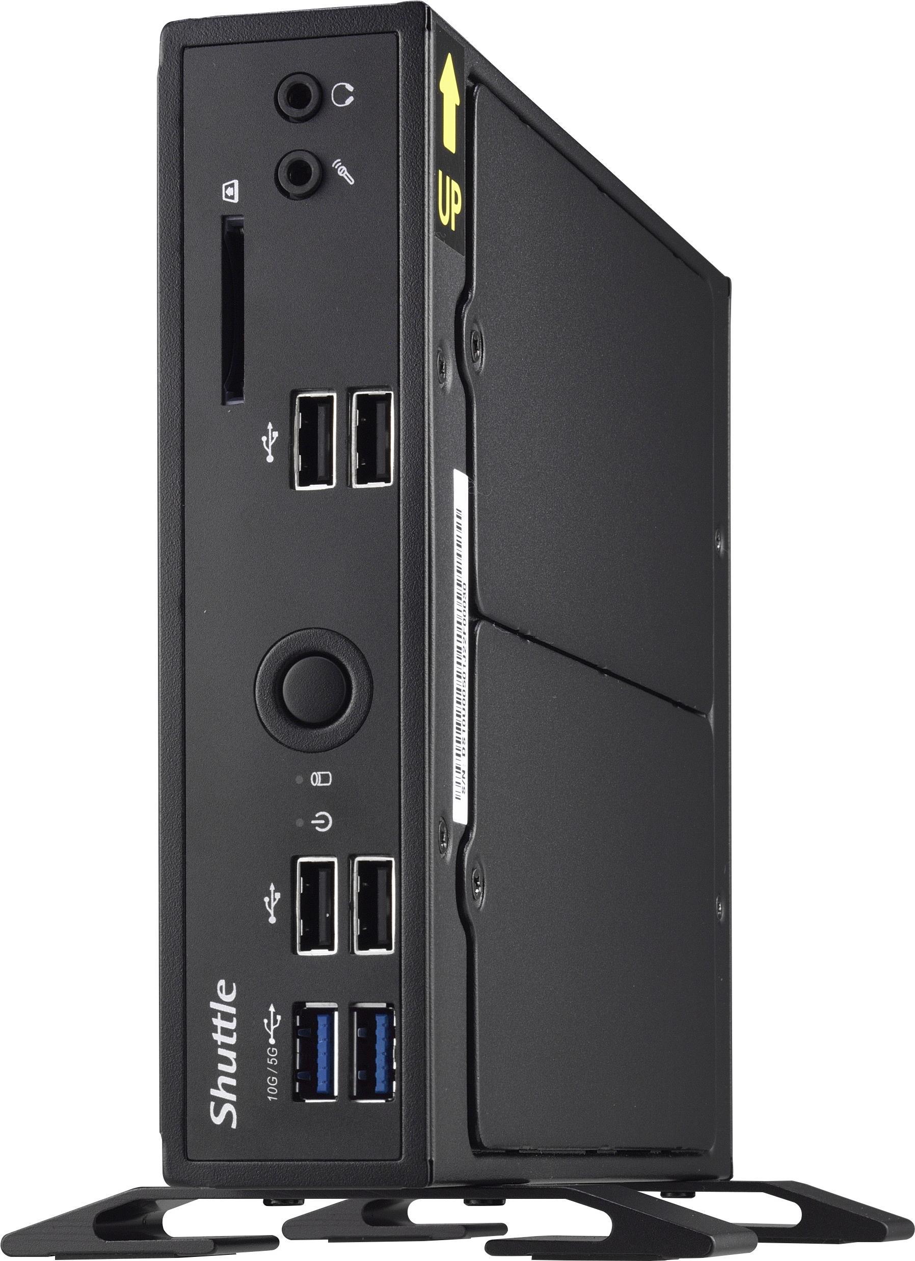 Купить Shuttle XPC fanless DS20U - Barebone - ultra kompakter Mini-PC - 1 x Celeron 5205U / 1.9 GHz - RAM 0 GB - UHD Graphics - GigE в магазине wardena.ru