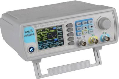 Купить Joy-it JDS6600 Funktionsgenerator netzbetrieben 0 Hz - 60 MHz 2-Kanal Sinus, Dreieck, Rechteck, Puls, Rauschen, Lorentzkurve (JT-JDS6600) в магазине wardena.ru