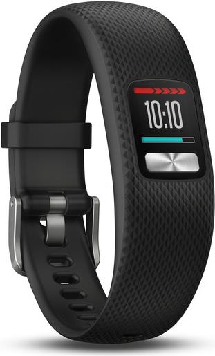 Купить Garmin vívofit 4 - Aktivitätsmesser mit Band - TPU silicone - schwarz - 148-215 mm - L - eight-color - Bluetooth, ANT/ANT+ - 25.5 g (010-01847-13) в магазине wardena.ru