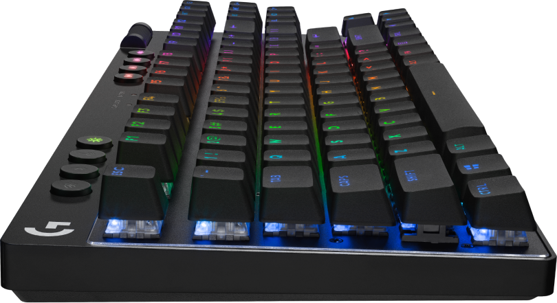 Купить Logitech G PRO X TKL - Tastatur - Hintergrundbeleuchtung - Bluetooth, 2.4 GHz - AZERTY - Französisch - Tastenschalter: Tactile - Schwarz (920-012131) в магазине wardena.ru