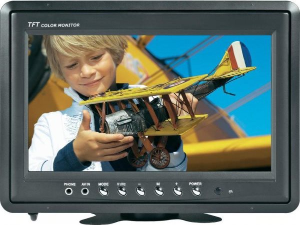 Купить RENKFORCE Auto LCD-Monitor 22.9 cm 22,90cm (9")  T-900B (29116C1) в магазине wardena.ru