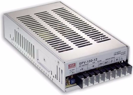 Купить MEAN WELL SPV-150-12 - 88 - 264 V - 47 - 63 Hz - 2.5A/115VAC - 1.25A/230VAC - Aktiv - Überspannung - Überhitzung - Überladung - Kurzschluss - Passiv (SPV-150-12) в магазине wardena.ru
