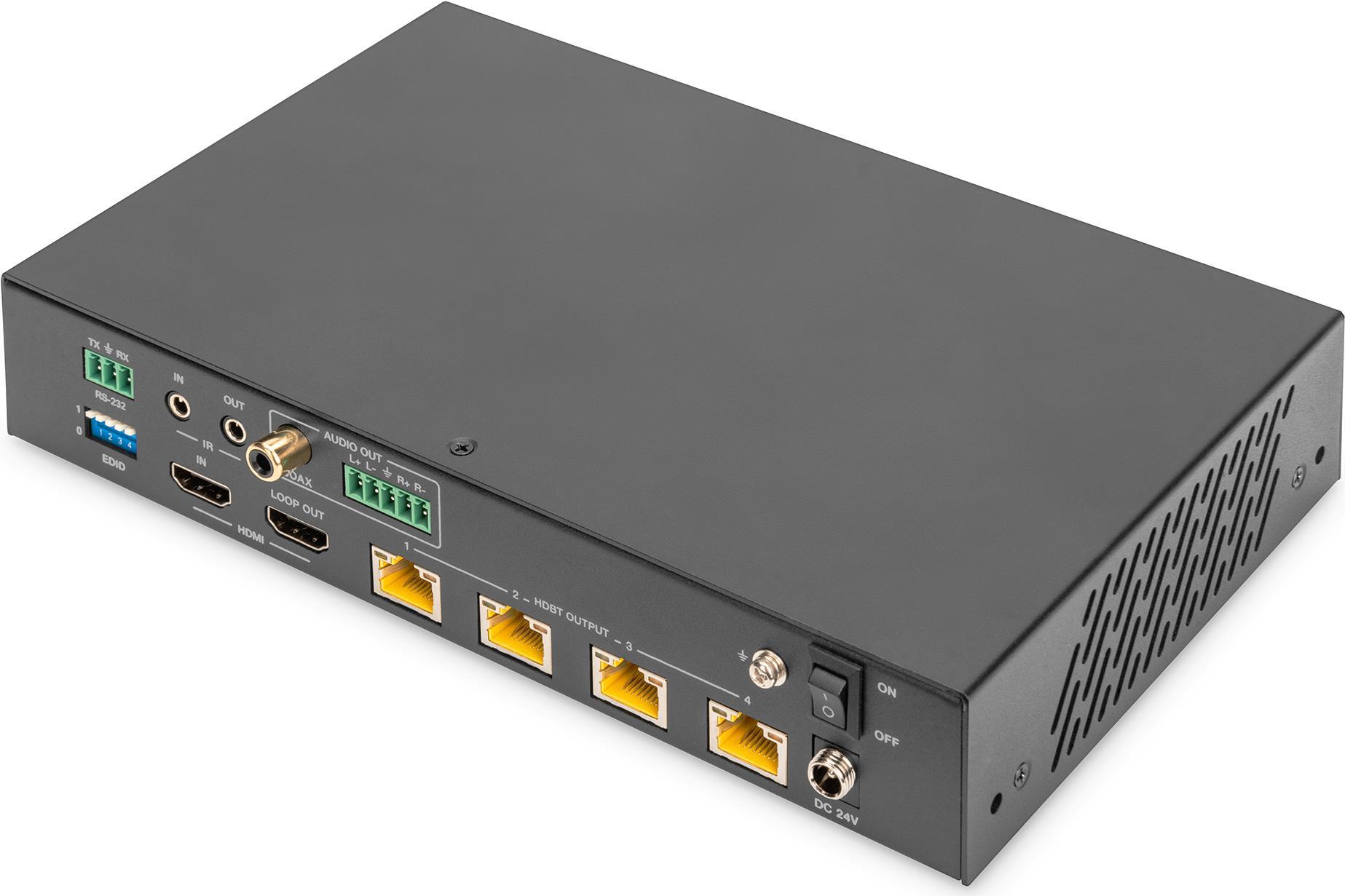 Купить DIGITUS DS-55510 - Sender und Empfänger - Video-, Audio-, Infrarot- und serielle Erweiterung - HDMI, HDBaseT - über CAT 6/7/8 - bis zu 150 m в магазине wardena.ru