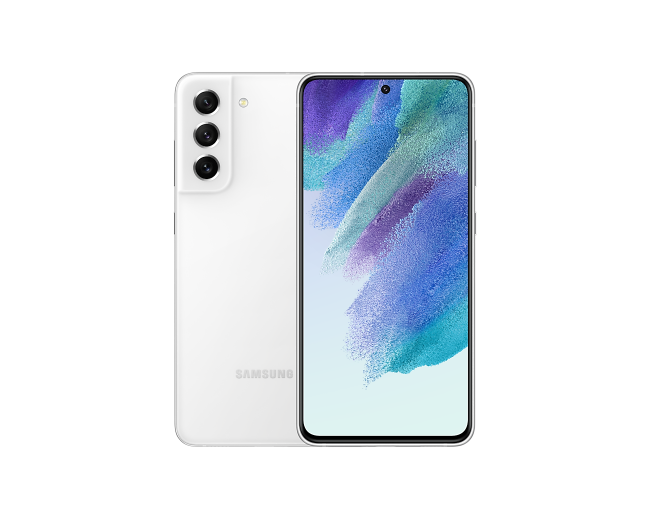 Купить Samsung Galaxy S21 FE 5G - 5G Smartphone - Dual-SIM - RAM 6GB / Interner Speicher 128GB - OLED-Display - 6.4" - 2340 x 1080 Pixel (120 Hz) - Triple-Kamera 12 MP, 12 MP, 8 MP - front camera 32 MP - weiß (SM-G990BZWFEUB) в магазине wardena.ru