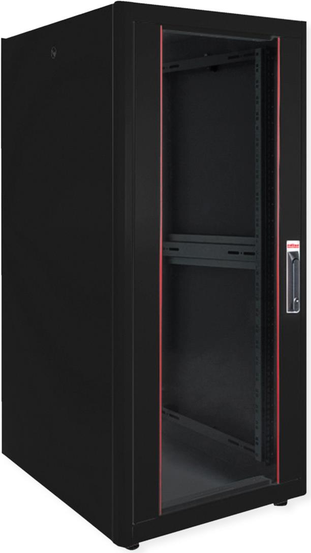 Купить ROLINE 19 Zoll Netzwerkschrank Basic 32 600x600 BxT Glastür schwarz (26.21.0206) в магазине wardena.ru