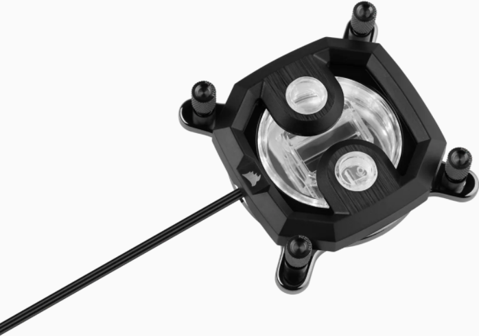 Купить CORSAIR Hydro X Series XC7 RGB PRO - Flüssigkühlsystem für CPU im Waterblock-Design - (für: LGA1156, LGA1155, LGA1150, LGA1151, AM4, LGA1200, LGA1700) - Nickelbeschichtete Kupferbasis - Schwarz (CX-9010015-WW) в магазине wardena.ru