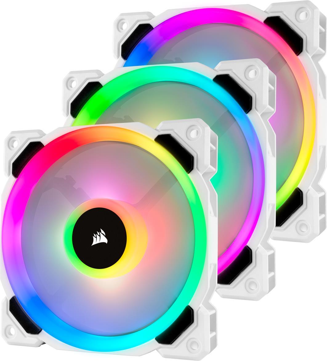 Купить CORSAIR LL Series LL120 RGB Dual Light Loop - Gehäuselüfter - 120 mm - weiß, Blau, Gelb, Rot, grün, orange, violett (Packung mit 3) (CO-9050092-WW) в магазине wardena.ru