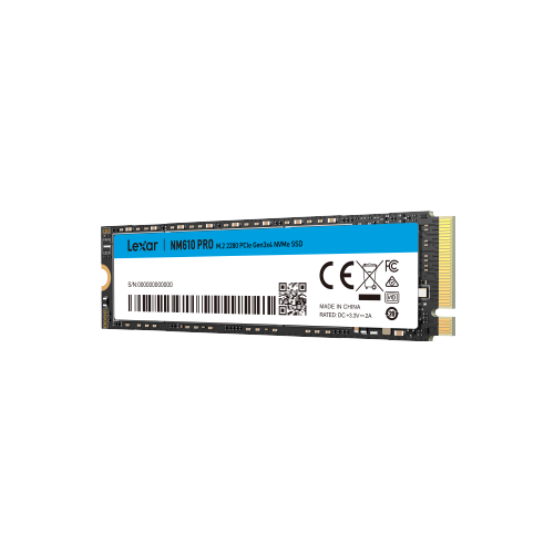 Купить Lexar NM610PRO M.2 2 TB PCI Express 3.0 NVMe (LNM610P002T-RNNNG) в магазине wardena.ru