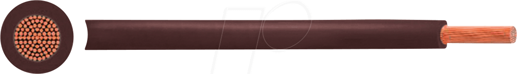 Купить RND CABLE RND 475-00550 - Litze H05V2-K / H07V2-K, 2,5 mm², 100 m, braun (RND 475-00550) в магазине wardena.ru