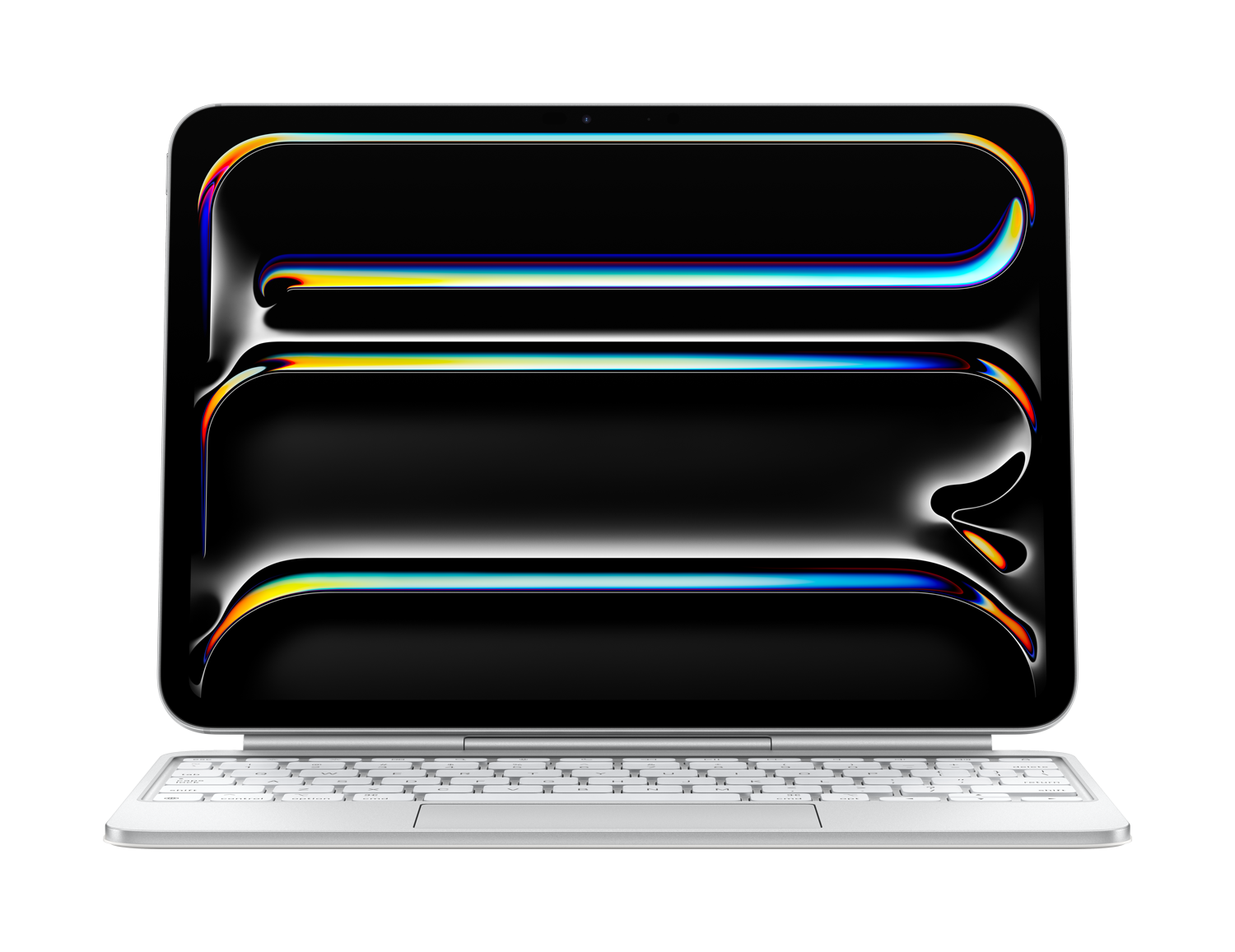 Купить Apple Magic Keyboard for iPad Pro 11-inch (M4) - British English - White (MWR03B/A) в магазине wardena.ru