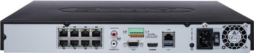 Купить ABUS NVR10020P - 8 Kanäle - 3840 x 2160 Pixel - 3 Benutzer - 336 Mbit/s - Manuell - Zeitplan - 10 TB (NVR10020P) в магазине wardena.ru