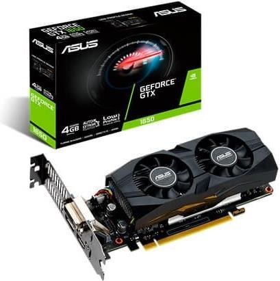 Купить ASUS GTX1650-4G-LP-BRK Grafikkarte NVIDIA GeForce GTX 1650 4 GB GDDR5 (90YV0D31-M0NA00) в магазине wardena.ru