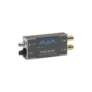 Купить AJA FiDO-R-ST Single Channel ST Fiber to SDI with Dual SDI Outputs - Video Extender - 1310 nm в магазине wardena.ru