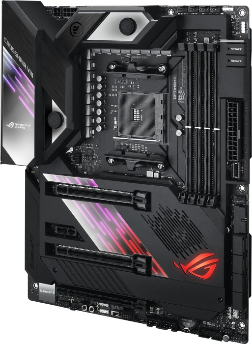 Купить ASUS ROG Crosshair VIII Formula - Motherboard - ATX - Socket AM4 - AMD X570 Chipsatz - USB-C Gen2, USB 3.2 Gen 1, USB 3.2 Gen 2 - Bluetooth, Gigabit LAN, Wi-Fi, 5 Gigabit Ethernet - HD Audio (8-Kanal) (90MB10Z0-M0EAY0) в магазине wardena.ru